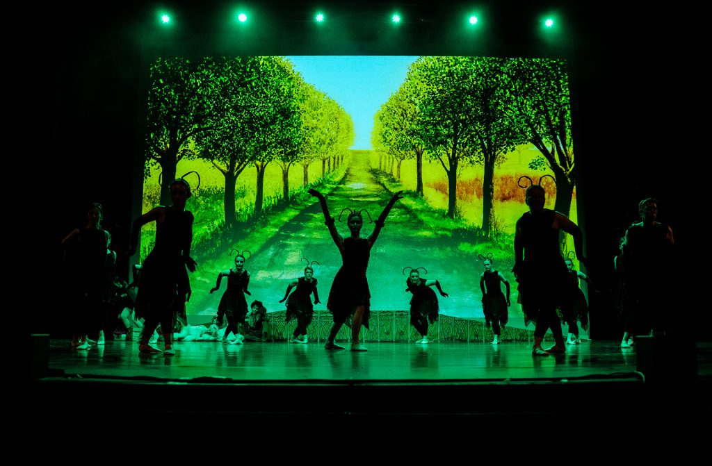 Szene 4 aus der Ballettaufführung Aristocats mit Besetzung B