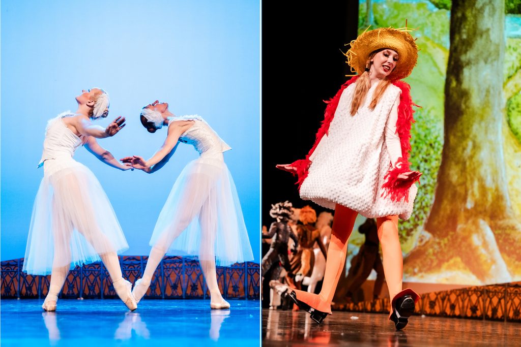 Szene 6 aus der Ballettaufführung Aristocats mit Besetzung B