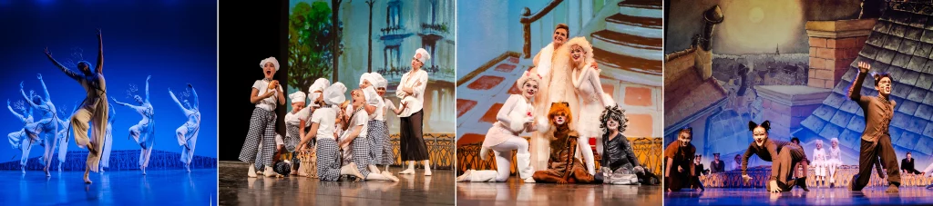 Ballettaufführung Aristocats der Ballettschule Freundensprung aus Aachen vom 17. + 18. Mai 2025 im Theater Kerkrade